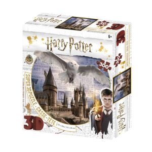 3D Puzzle Harry Potter - Bradavice a Hedvika