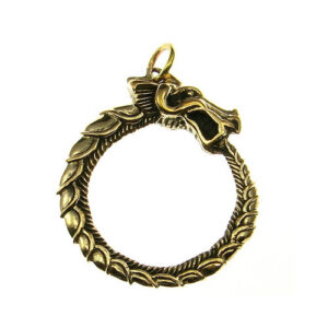 Bronzový amulet Had z Midgardu