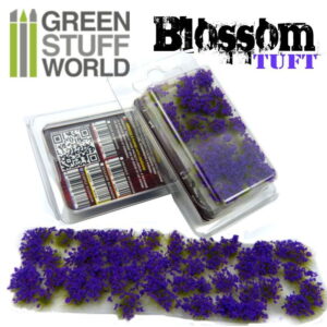 Dekorace Blossom Tufts - Purple Flowers