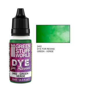 Green Stuff World: Dye for Resins - Green