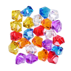 Hrací kamínky - velké krystaly (20 ks)