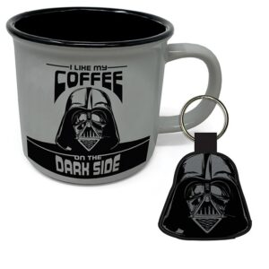 Hrnek a klíčenka Star Wars - Coffee on the Dark Side