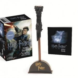 Samolepky a svítící hůlka Harryho Pottera