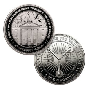 Sběratelská mince Návrat do budoucnosti: 25th Anniversary