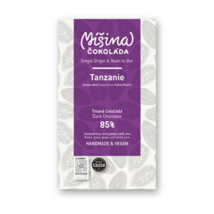 Míšina čokoláda Tmavá čokoláda 85% Tanzanie