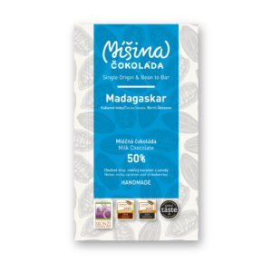 Míšina čokoláda Mléčná čokoláda 50% Madagaskar