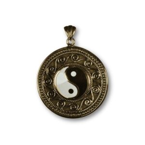 Bronzový amulet Jin Jang - větší