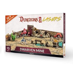 Dungeons & Lasers: Dwarven Mine Props