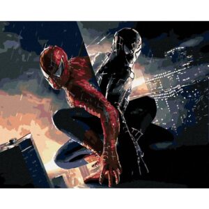 Malování podle čísel Spider-Man - Dvě strany