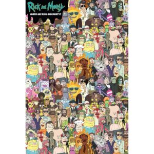 Plakát Rick and Morty - Where s Rick