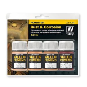 Sada Vallejo Pigments: Rust & Corrosion