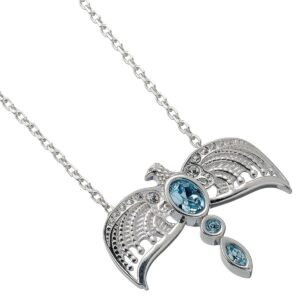 Stříbrný náhrdelník Harry Potter - Diadém Roweny z Havraspáru