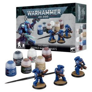 Warhammer 40000: Space Marines - Infernus Marines + Paints Set