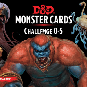 Dungeons & Dragons: Monster Card Deck Levels 0-5 (179 karet)