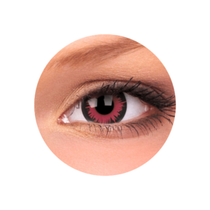 Kontaktní čočky - Upíří oči - nedioptrické jednodenní (2 čočky)