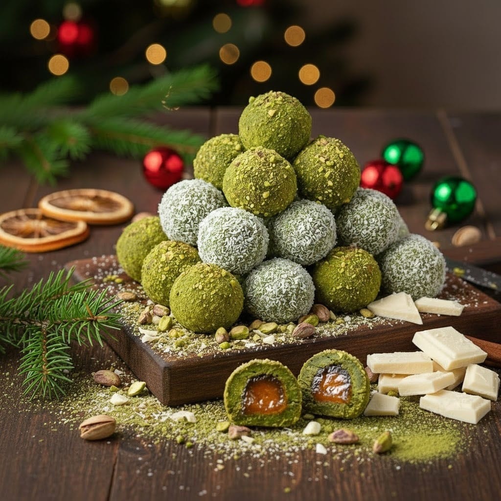 Matcha a Yuzu kuličky