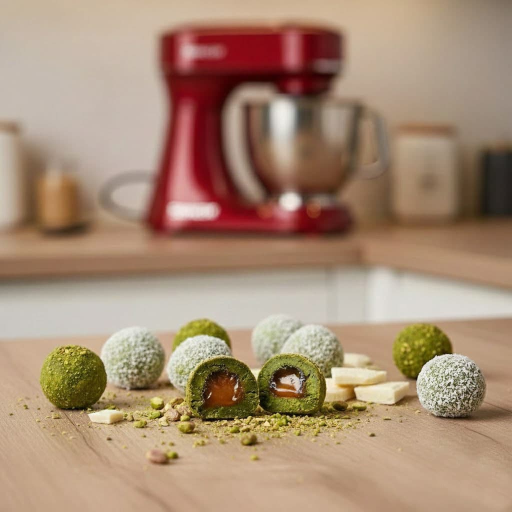 Matcha a Yuzu kuličky