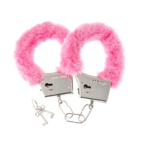 Plyšová pouta - růžová