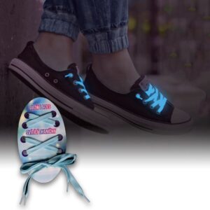 Svítící tkaničky - modré