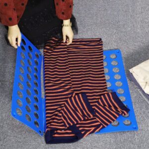 Deska na rychloskládání oblečení Modrá