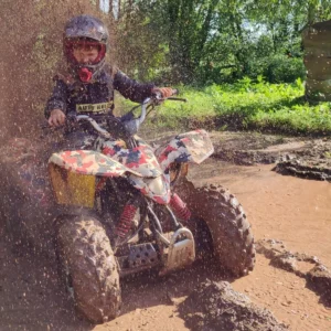 15 či 60 min. jízdy na čtyřkolce pro děti