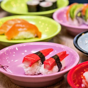 2 hodiny running sushi: neomezená konzumace