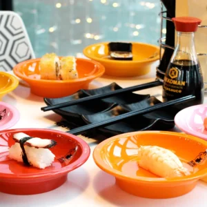 2 hod. neomezené konzumace running sushi v Plzni