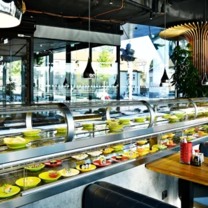 2 hodiny running sushi v OC Bořislavka pro 1 i 2 os.