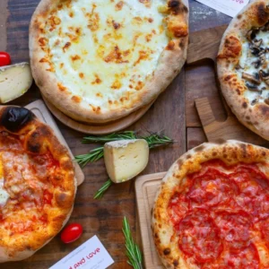 1–4 pizzetty o průměru 24 cm na odnos s sebou