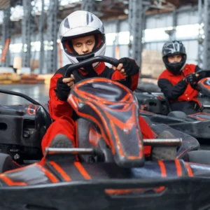 2 jízdy v motokáře na jediné 3D dráze v ČR