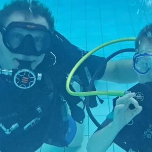 Zkušební ponor v bazénu pro 1 osobu