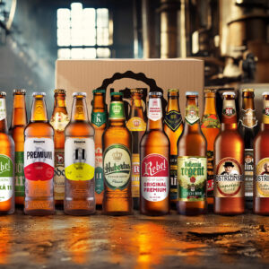 Domácí pivotéka Dárkový ochutnávkový balík 15 skvělých ležáků 11°-12° 15 x 0