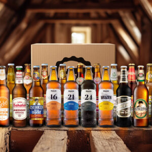 Domácí pivotéka Dárkový ochutnávkový balík 20 parádních speciálních piv 12°-24° 20 x 0