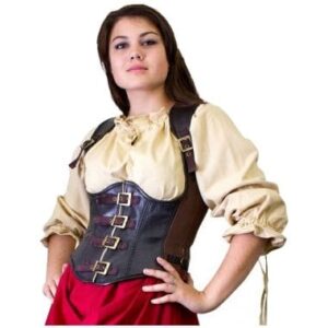 Korzet zlodějka - černohnědý