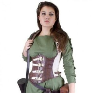 Korzet zlodějka - hnědobéžový