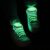 LED svítící tkaničky – zelené