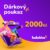 Dárkový poukaz v hodnotě 2000 Kč