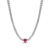 PANDORA přiléhavý náhrdelník choker Srdce s aureolou